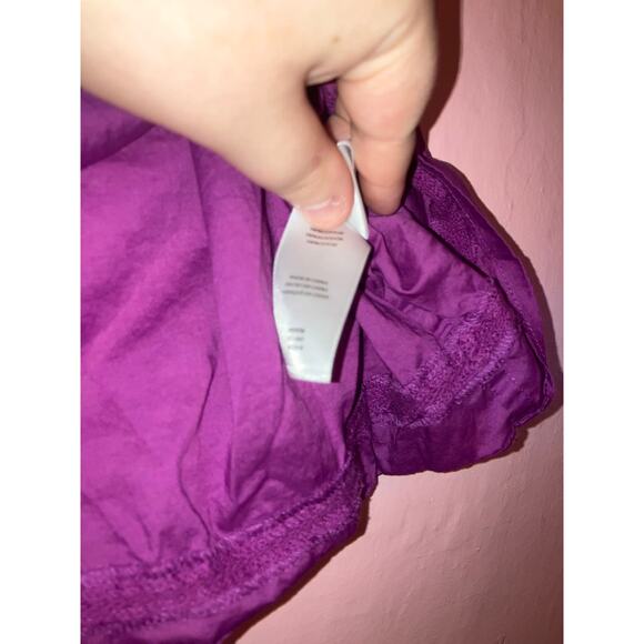Rails bright purple flutter sleeve top size medium - Picture 3 of 5